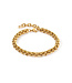 COEUR DE LION Mesh Chain bracelet gold-coloured 0800/30-1600