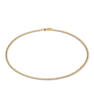 COEUR DE LION Extension chain 50 cm gold-coloured 8600/88-1600
