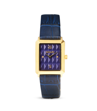 COEUR DE LION Iconic Spikes horloge Midnight Blue Gold 7672/71-0716