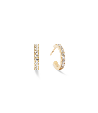 COEUR DE LION Eternal Love mini hoops gold-coloured crystal 0146/23-1816