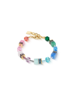 Coeur de Lion COEUR DE LION GeoCUBE® Iconic Precious Armband Rainbow 4905/30-1520