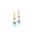 COEUR DE LION GeoCUBE® Iconic Precious oorbellen Rainbow 4905/20-1520