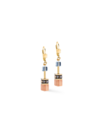 Coeur de Lion COEUR DE LION GeoCUBE® Iconic earrings Earth Mirage gold-coloured 2838/20-1131