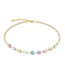 COEUR DE LION Cube Aura collier pastel goudkleurig 2104/10-1576