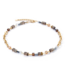 COEUR DE LION GeoCUBE® Chunky Chain collier bruin 4524/10-1116