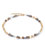 COEUR DE LION GeoCUBE® Chunky Chain necklace brown 4524/10-1116