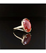 Vintage-Gelbgoldring, 14 Karat, Groesse 18,5