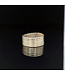 Flexibele geelgouden ring 14 karaat maat 17,5