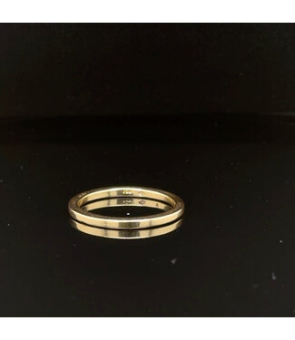 Geelgouden ring 18 karaat maat 17