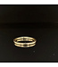 18-karat yellow gold ring, size 17