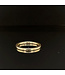 Gelbgoldring, 18 Karat, Groesse 17
