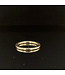18-karat yellow gold ring, size 17