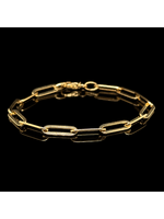 Occasions Geelgouden Close for Ever-armband 14 karaat 18,5 cm