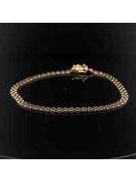 Occasions Gelbgoldarmband, 14 Karat, 19,5 cm