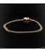 Geelgouden armband 14 karaat 19,5 cm