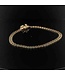 14-karat yellow gold bracelet, 19.5 cm