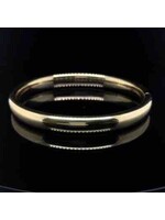 Occasions Hollow 14-karat yellow gold bangle, 60.83 mm diameter