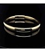 Holle geelgouden bangle 14 karaat diameter 60,83 mm