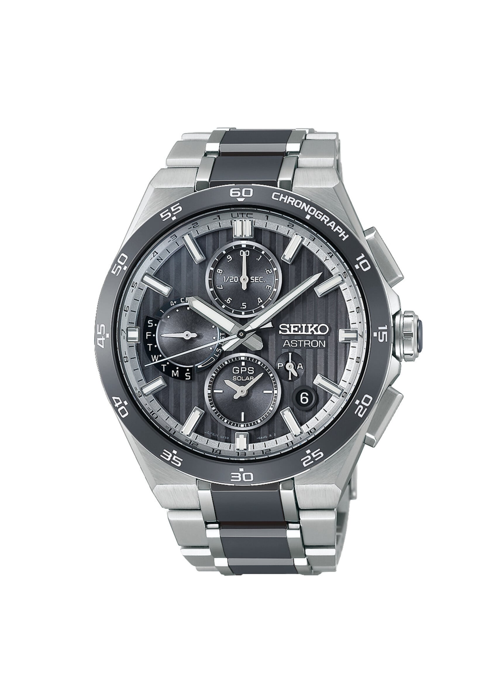 Seiko Astron HAB007J1 5X83 43.24 mm grey GPS Solar