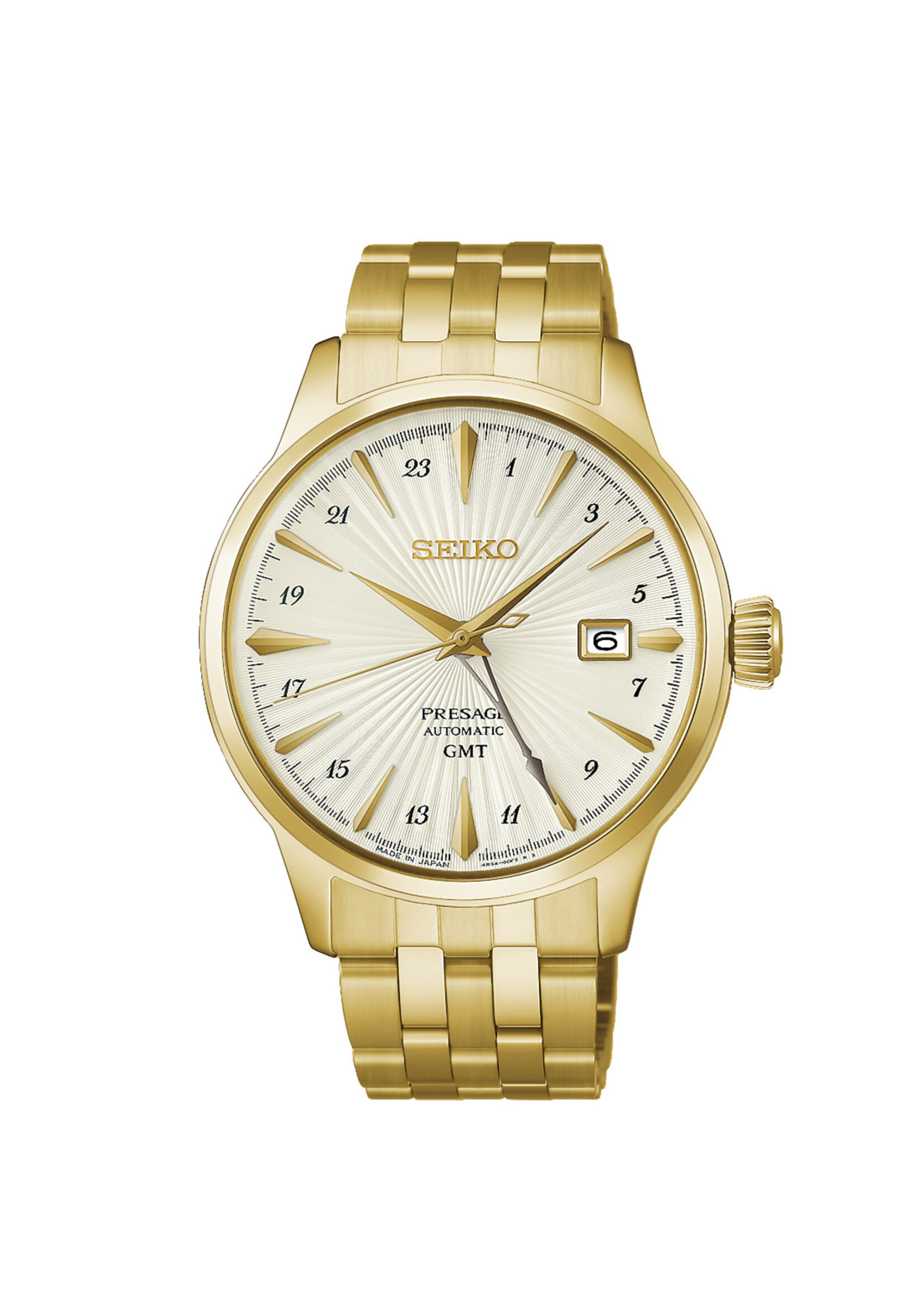 Seiko Presage HCB004J1 4R34 40,5 mm weiß Automatik