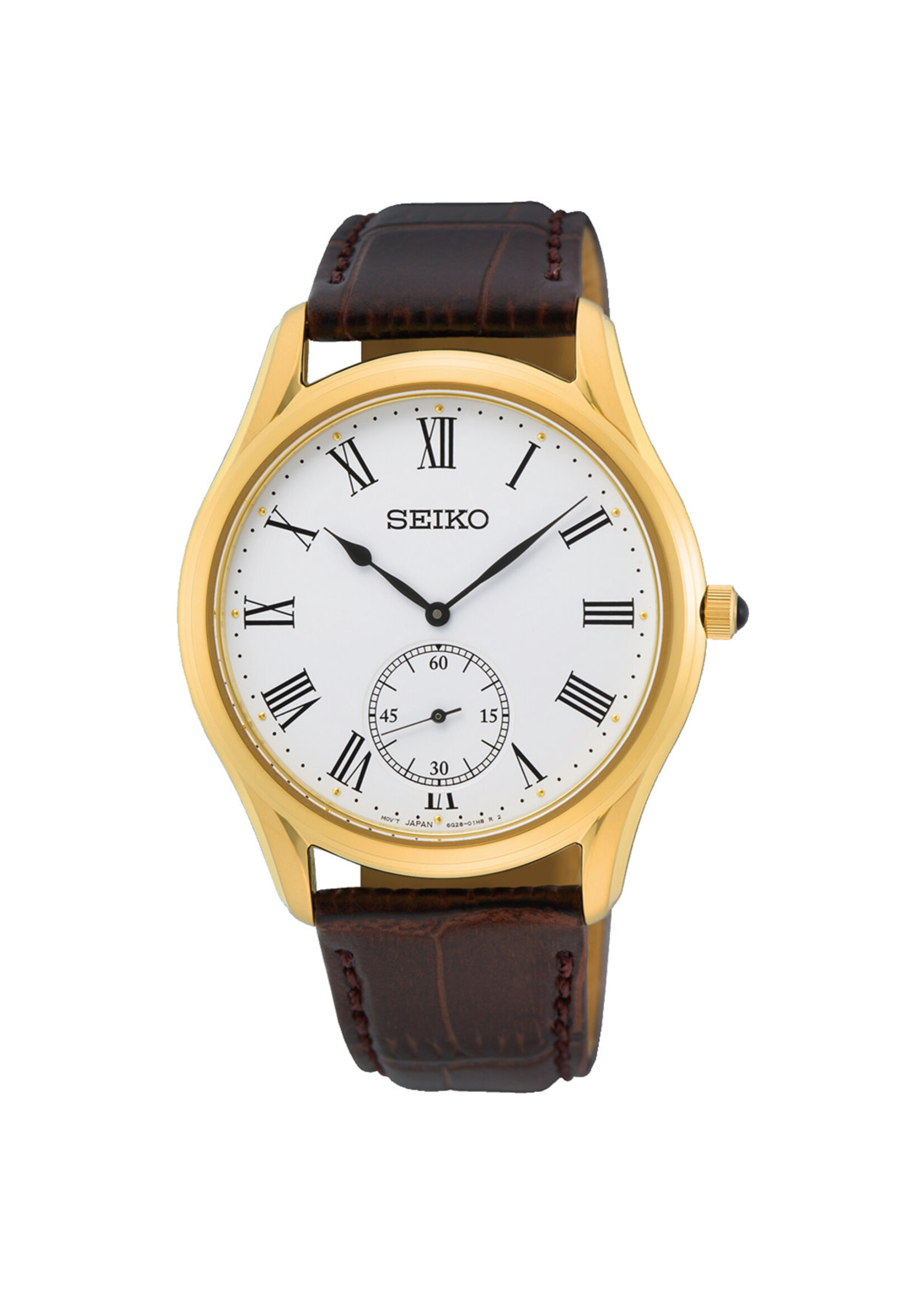 Seiko SRK050P1 6G28 39 mm white Quartz