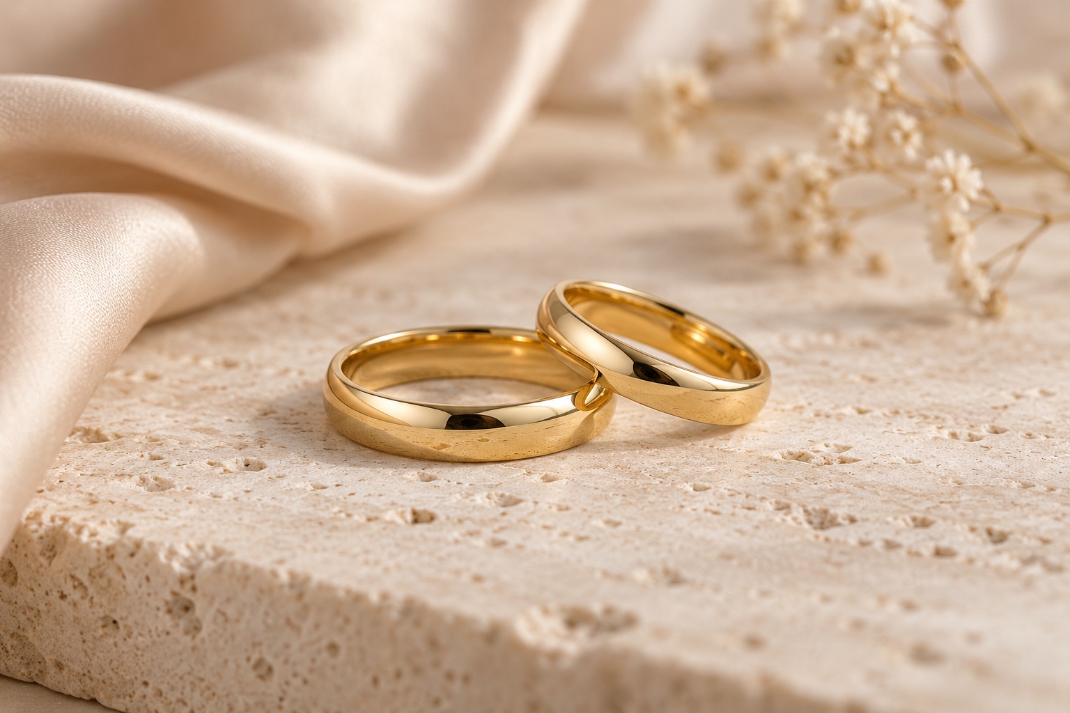 Gouden trouwringen