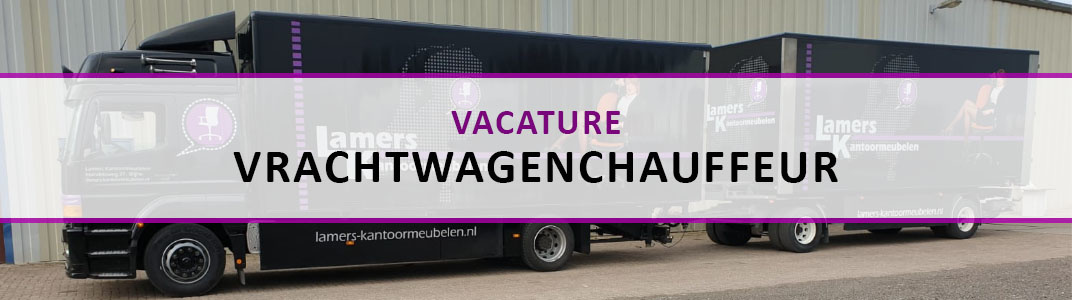 Vacature Chauffeur