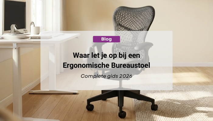 Waar let je op bij een Ergonomische Bureaustoel: complete gids 2026