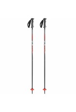 Leki Rider Skistokken Black Red