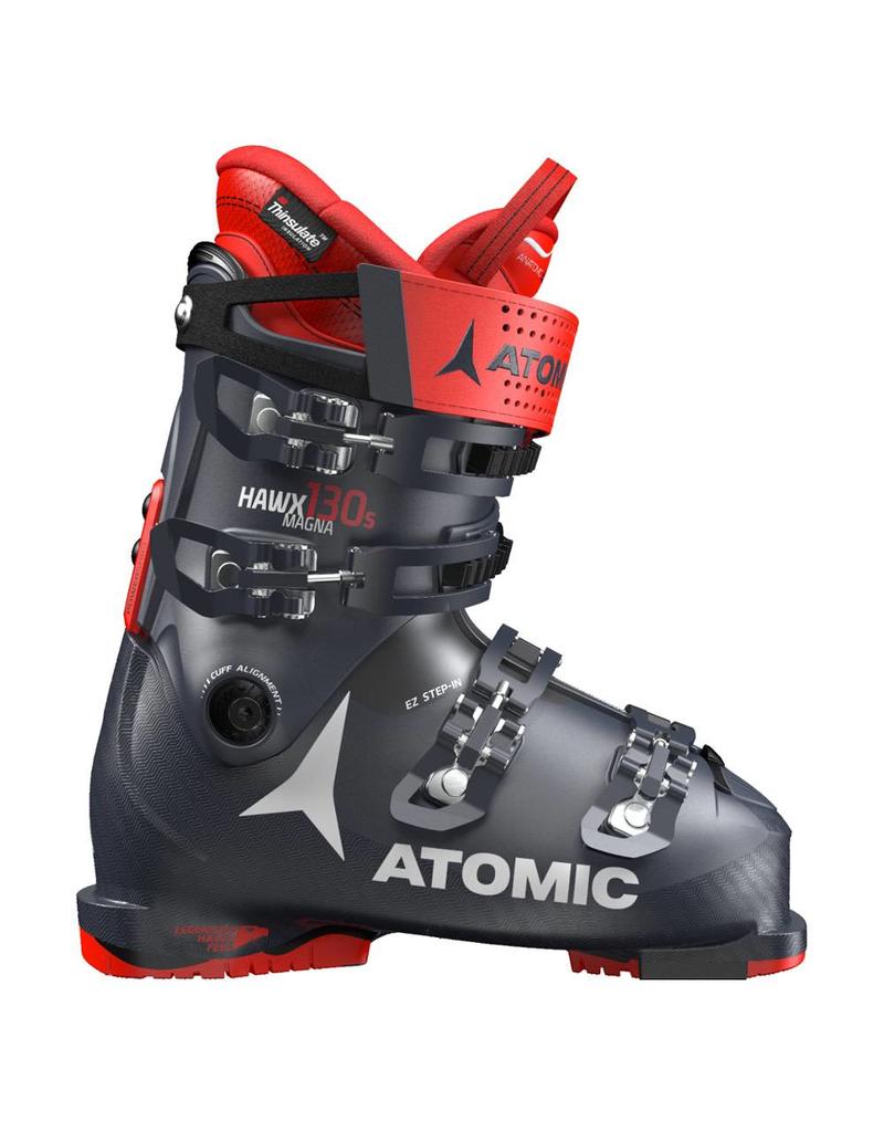 Atomic Hawx Magna 130 S Ski Boots Dark Blue Red - Ski Center Heemskerk