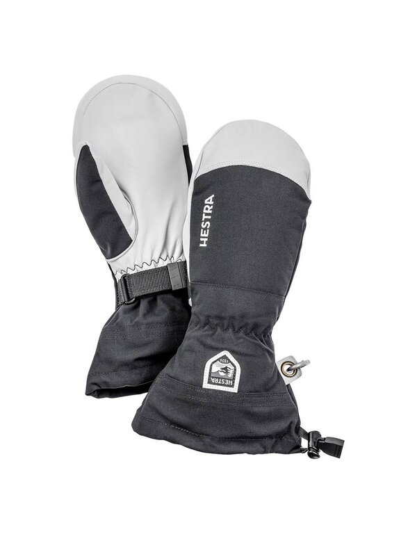Hestra Army Leather Heli Ski Wanten Black