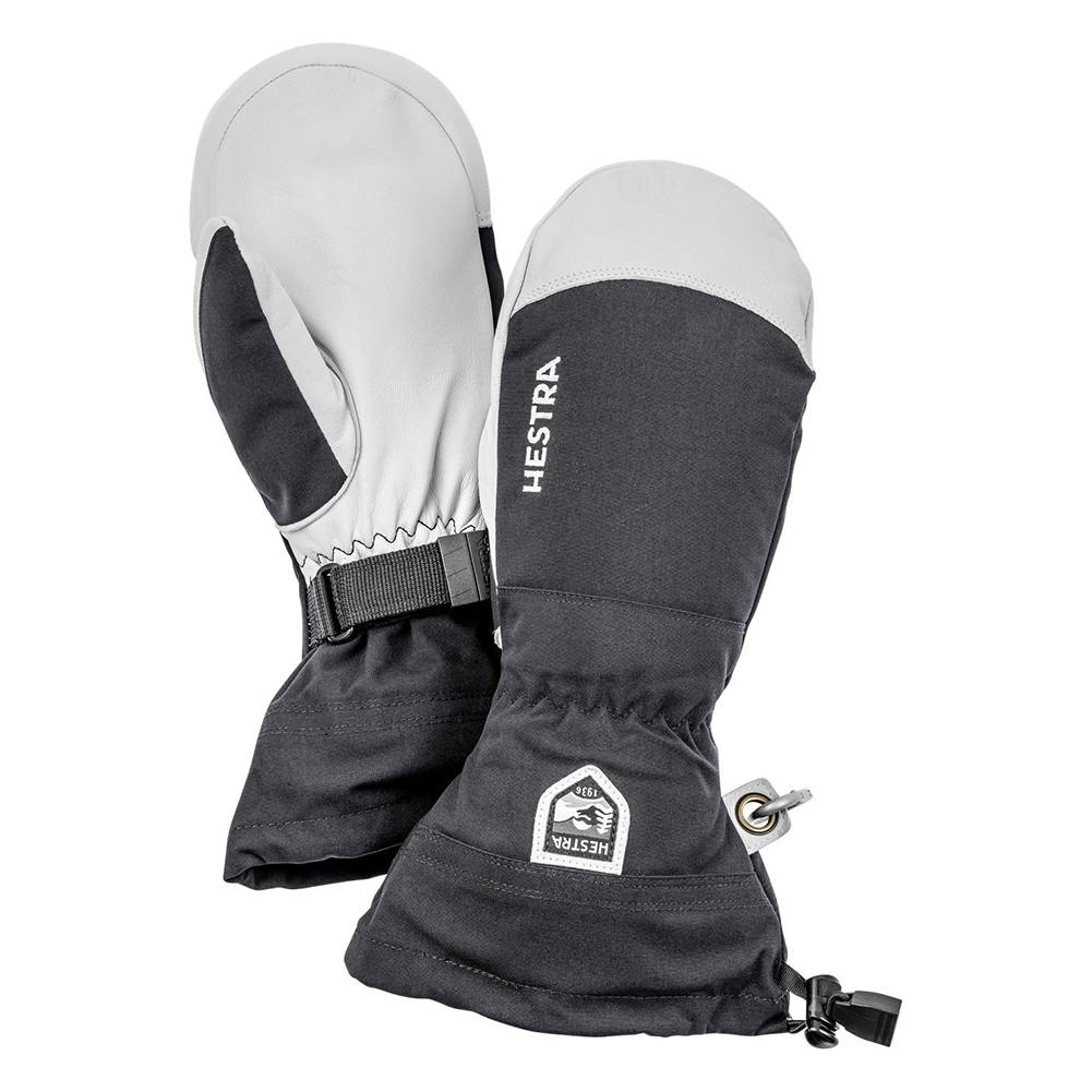 Hestra Army Leather Heli Ski Wanten Black - Skicentrum Heemskerk