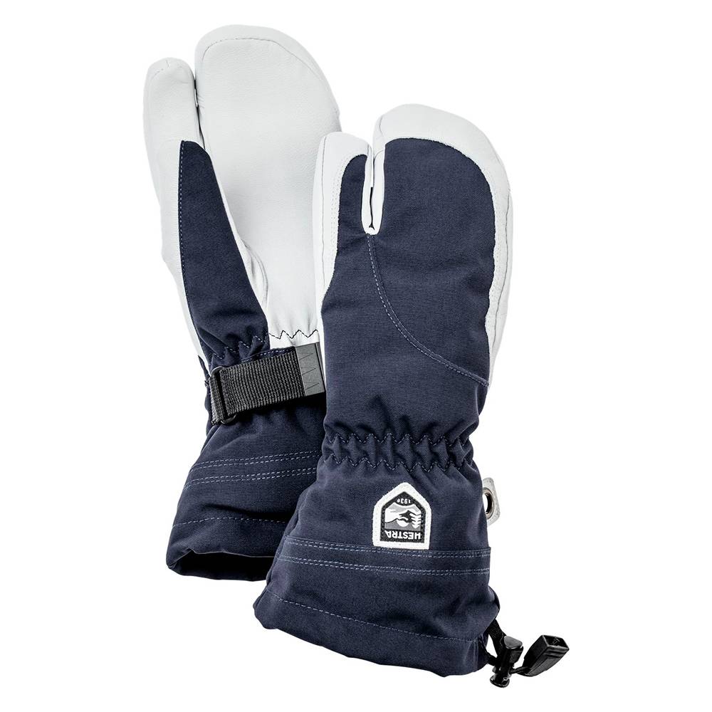 womens leather ski mittens