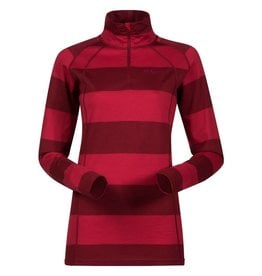 Fjellrapp Half Zip Dames Rood