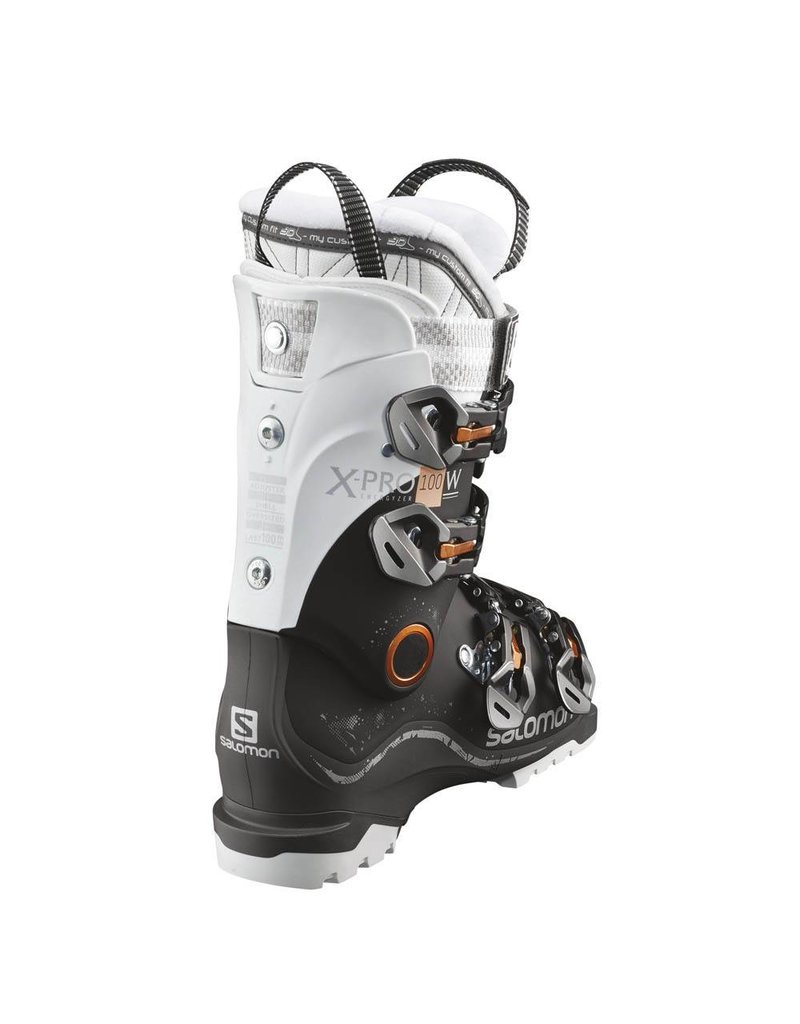 Salomon X Pro 100 W Dames Skischoenen Black Anthracite White