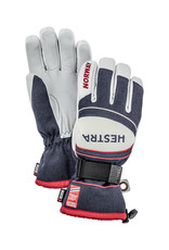 Hestra Army Leather Coach CZone Handschoenen Navy Red