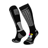 Poederbaas SS001 - Ski sokken senior 2-Pack Black