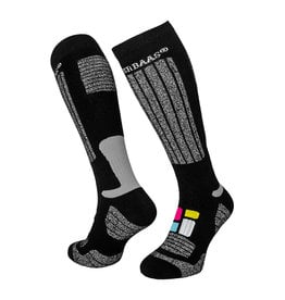 Poederbaas Performance Skisokken 2-Pack Zwart