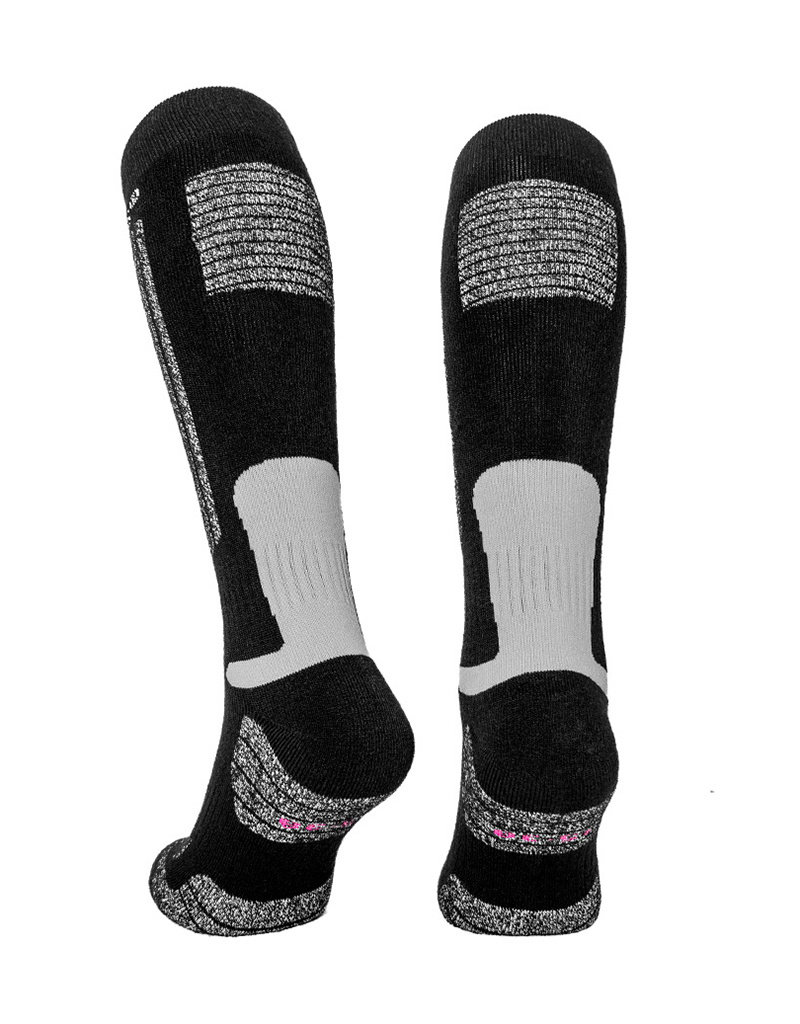 Poederbaas SS001 - Ski sokken senior 2-Pack Black