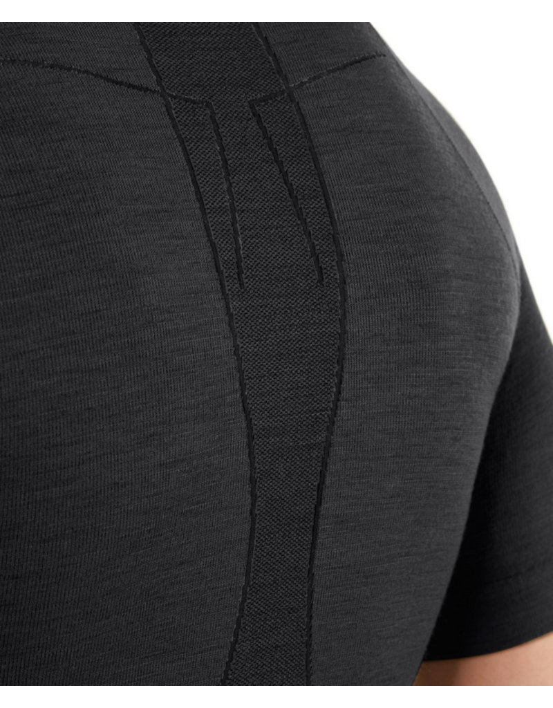 Falke Wool Tech Short Sleeved Shirt Regular M Black