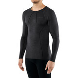 Falke Wool Tech Long Sleeved Shirt Regular M Black