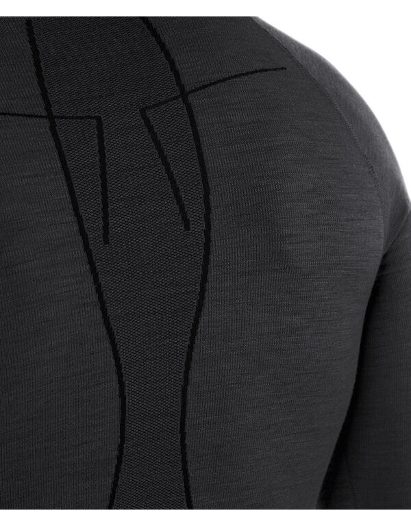 Falke Wool Tech Long Sleeved Shirt Regular M Black