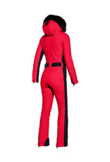 Goldbergh Parry Ski Suit faux fur Ruby Red