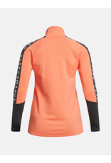 Peak Performance Women's Rider Zip Jacket Light Orange Motion Grey