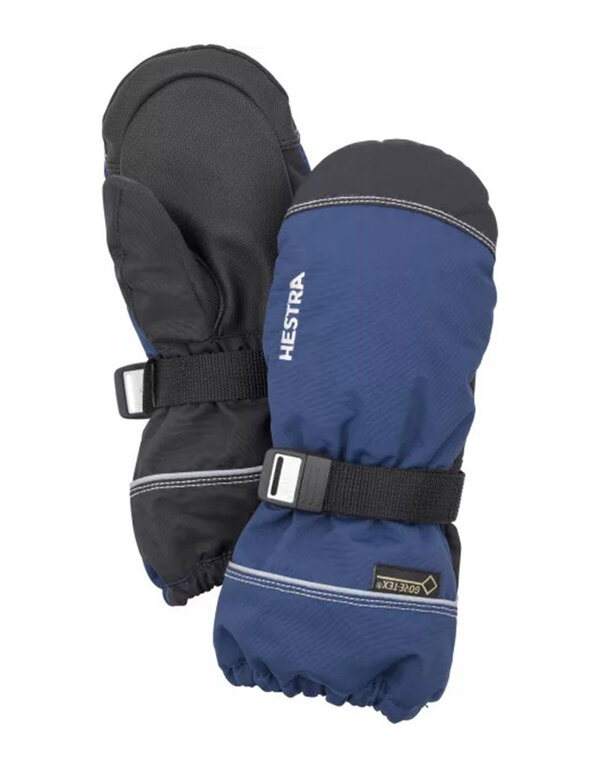Hestra Kids Gore Tex Mitt Medium Blue