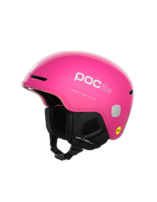 POC POCito Obex MIPS Kinder Skihelm Fluorescent Pink