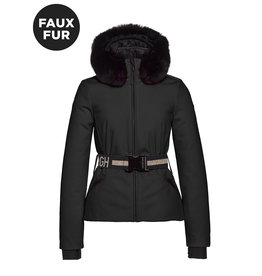 Goldbergh Hida Jacket Faux Fur Black