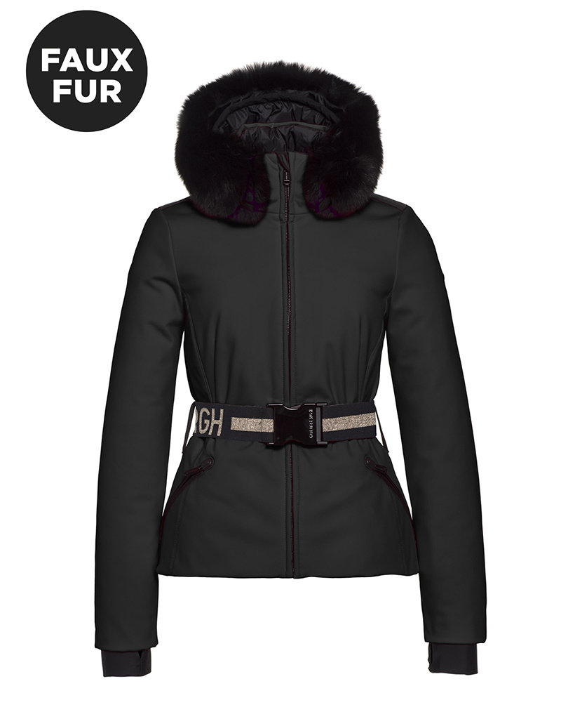 Goldbergh Hida Jacket Faux Fur Black