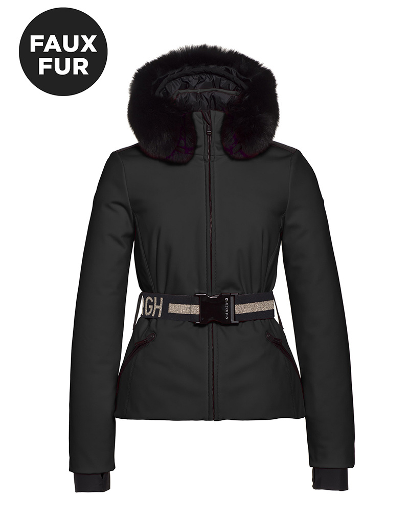 Goldbergh Hida Ski Jas Faux Fur Black Skicentrum Heemskerk