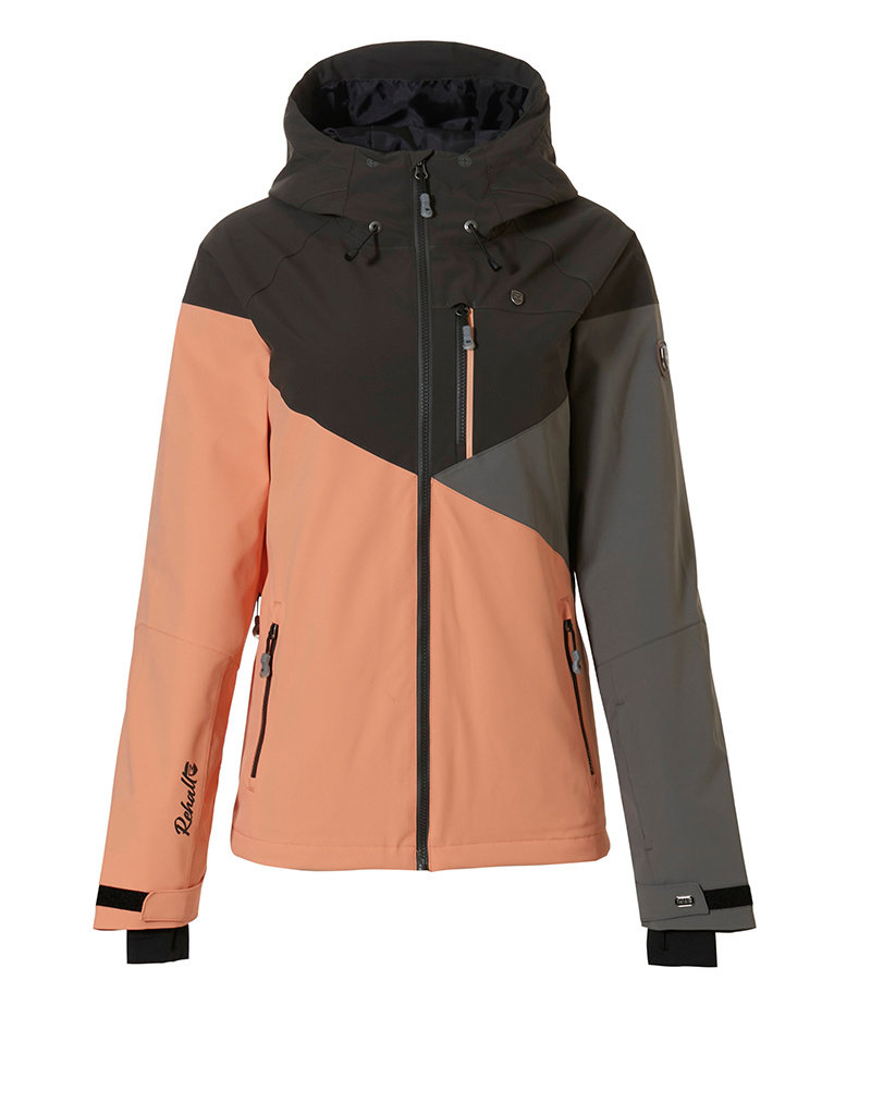 June-R Ski Jas Shell Coral